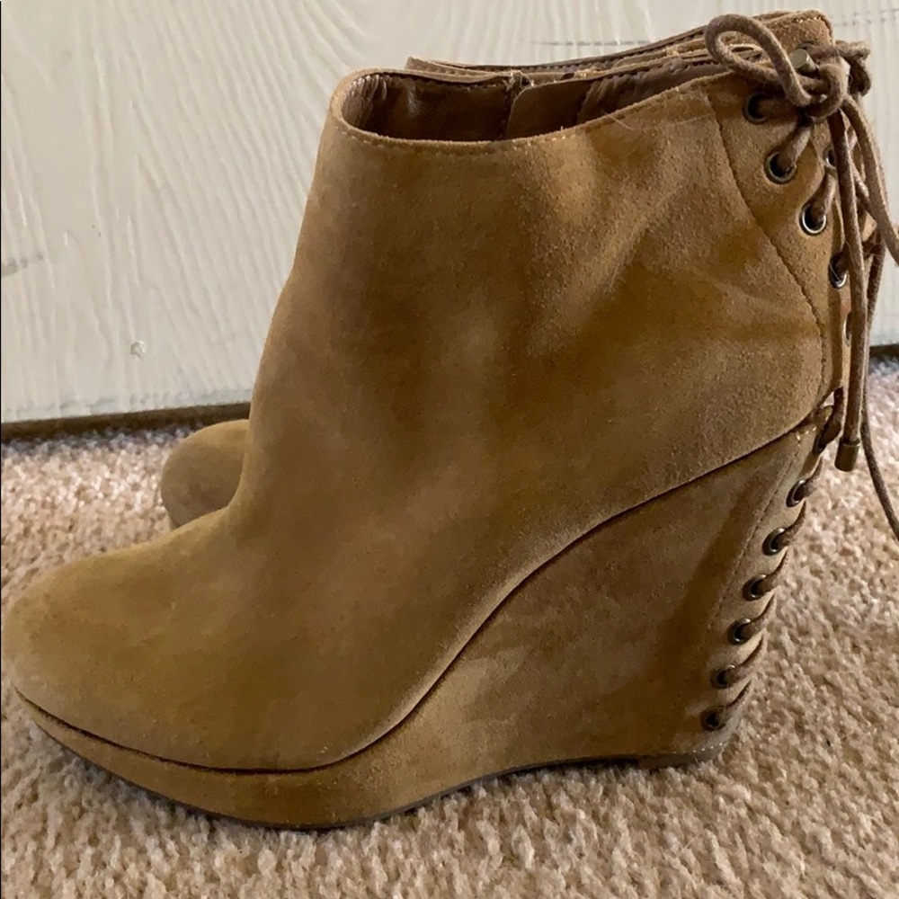 Suede Booties